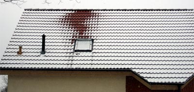 Schneetau durch Heizwärmeverlust